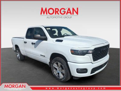 2026 Ram 1500 Express in White — front three-quarter view