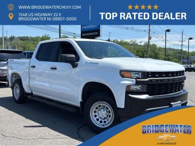 2022 Chevrolet Silverado 1500 LTD WT in Summit White — front three-quarter view