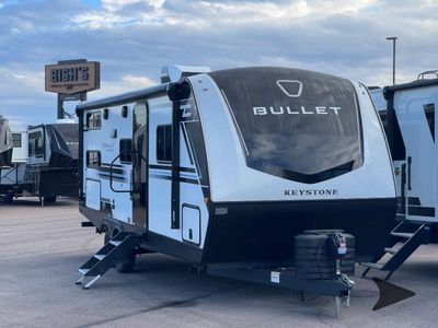 2026 Keystone RV Bullet Crossfire — front three-quarter view