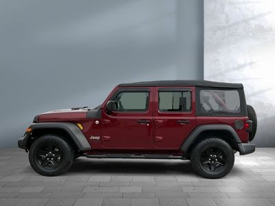 2021 Jeep Wrangler Unlimited — rear three-quarter view