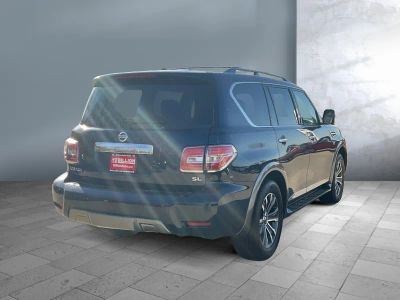2020 Nissan Armada — engine compartment view