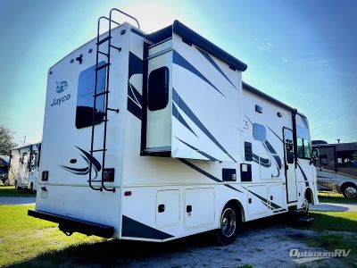 2020 Jayco Alante — rear three-quarter view