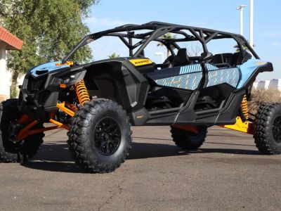 2026 Can-Am Maverick X3 MAX RS Turbo Scandi Blue & Orange Crush - Photo 1