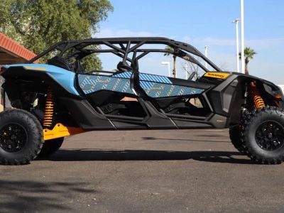 2026 Can-Am Maverick X3 MAX RS Turbo Scandi Blue & Orange Crush - Photo 8