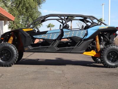 2026 Can-Am Maverick X3 MAX RS Turbo Scandi Blue & Orange Crush - Photo 7