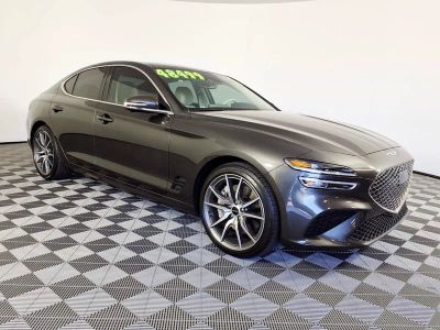 2026 Genesis G70 — rear three-quarter view