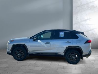 2019 Toyota RAV4 — rear three-quarter view