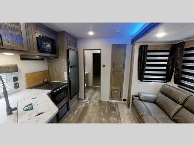 2022 Forest River RV Cherokee Wolf Pack — rear three-quarter view