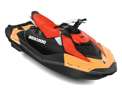 2026 Sea-Doo Spark for 3 Rotax 900 ACE - 90 CONV with IBR — front three-quarter view