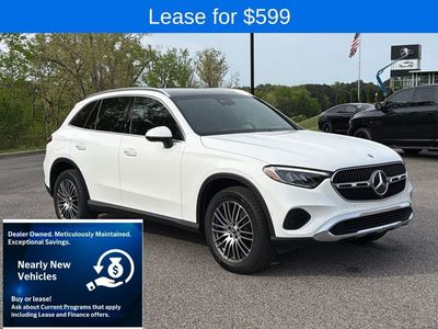 2026 Mercedes-Benz GLC 300 in Polar White — front three-quarter view