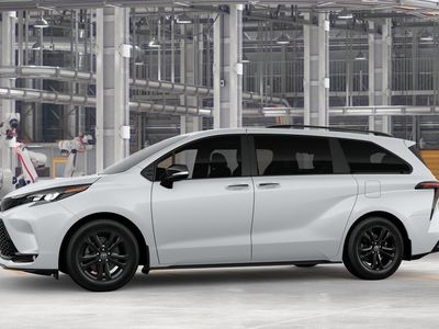 2026 Toyota Sienna — rear three-quarter view