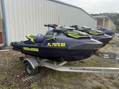 2021 Sea-Doo RXT®-X® 300 Midnight Purple — front three-quarter view