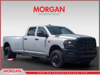 2026 Ram 3500 Tradesman in Silver — front three-quarter view