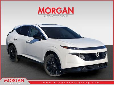 2026 Nissan Murano Platinum in White — front three-quarter view