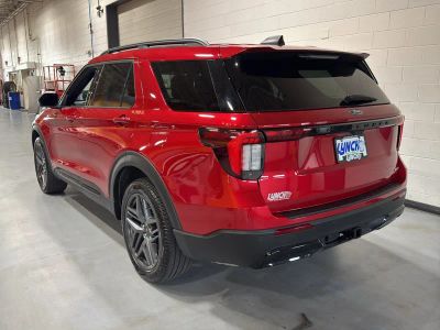 2025 Ford Explorer — rear three-quarter view