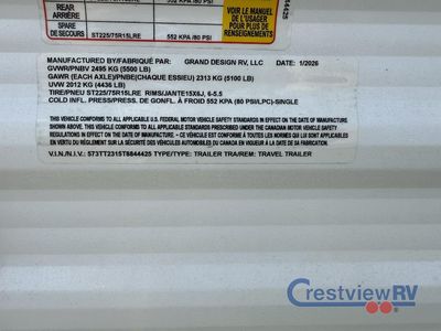 2026 Grand Design Transcend One — photo 30 view