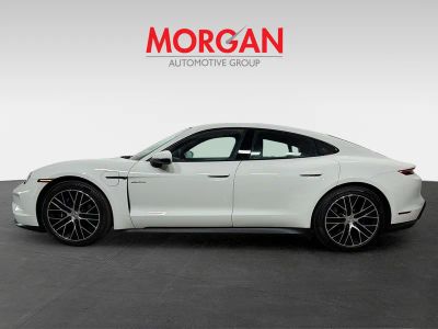 2025 Porsche Taycan — side profile view