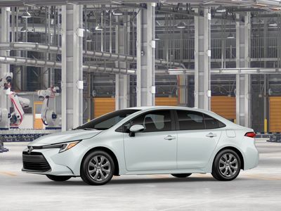 2026 Toyota Corolla Hybrid — rear three-quarter view
