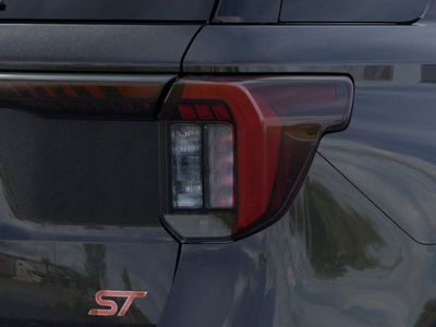 2026 Ford Explorer — rear three-quarter view