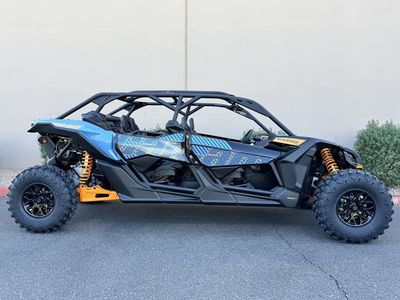 2026 Can-Am Maverick X3 MAX DS Turbo Scandi Blue & Orange Crush - Photo 8