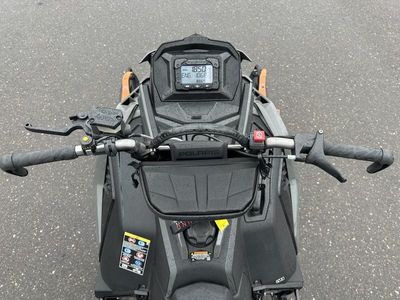 2025 Polaris 650 RMK SP 155 Mirage Gray / Gloss Black - Photo 12