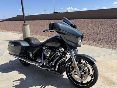 2025 Harley-Davidson FLHX - Street Glide in IRON HORSE METALLIC — front three-quarter view