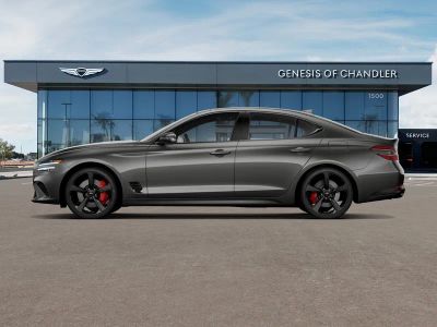 2026 Genesis G70 — rear three-quarter view