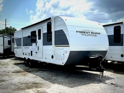 2026 Forest River Wildwood — front three-quarter view