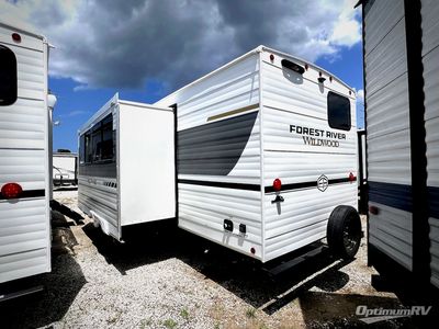 2026 Forest River Wildwood — rear three-quarter view