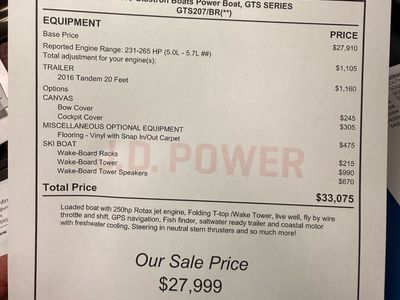 2016 Glastron GTS 207 - Photo 40