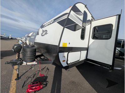 2026 Jayco Jay Feather Air — rear three-quarter view