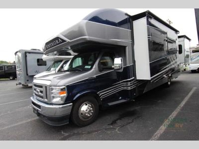 2024 Entegra Coach Esteem — rear three-quarter view