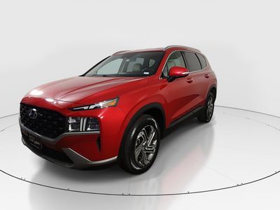 2023 Hyundai Santa Fe — rear three-quarter view