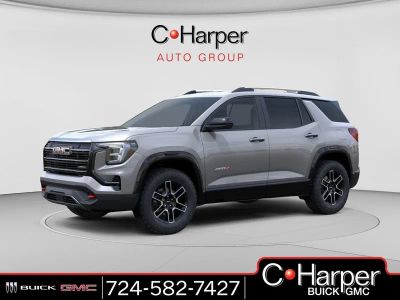 2026 GMC Terrain AT4 in Sterling Metallic — front three-quarter view