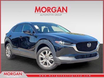 2023 Mazda CX-30 2.5 S Premium Package in Black — front three-quarter view