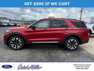 2026 Ford Explorer — interior view