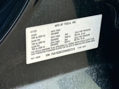 2022 Tesla Model Y — photo 32 view