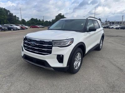 2026 Ford Explorer — rear three-quarter view