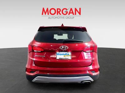2017 Hyundai Santa Fe Sport — engine compartment view