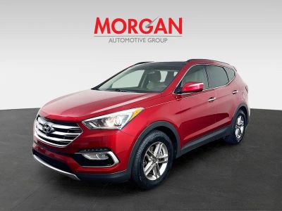 2017 Hyundai Santa Fe Sport — rear three-quarter view