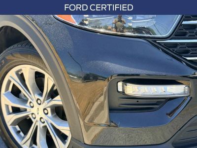 2023 Ford Explorer — rear three-quarter view