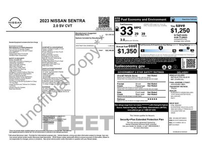 2023 Nissan Sentra SV - Photo 3