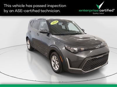 2024 Kia Soul LX IVT — front three-quarter view