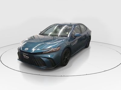 2025 Toyota Camry — rear three-quarter view