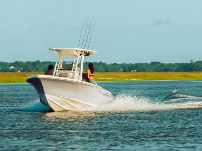 2026 Key West Boats 219 FS — front three-quarter view