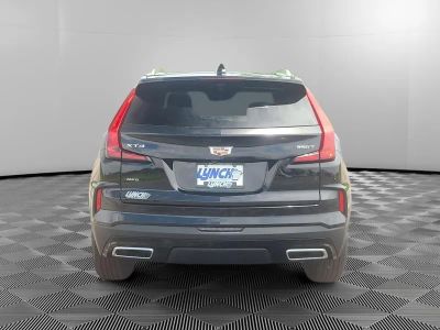 2024 Cadillac XT4 — rear three-quarter view