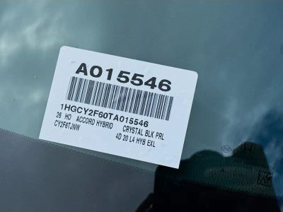 2026 Honda Accord Hybrid — photo 28 view