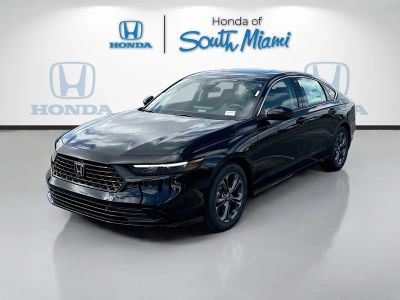 2026 Honda Accord Hybrid — rear three-quarter view
