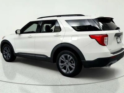 2022 Ford Explorer — rear three-quarter view