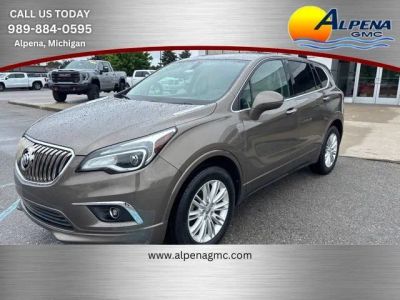 2017 Buick Envision Preferred in Bronze Alloy Metallic — front three-quarter view